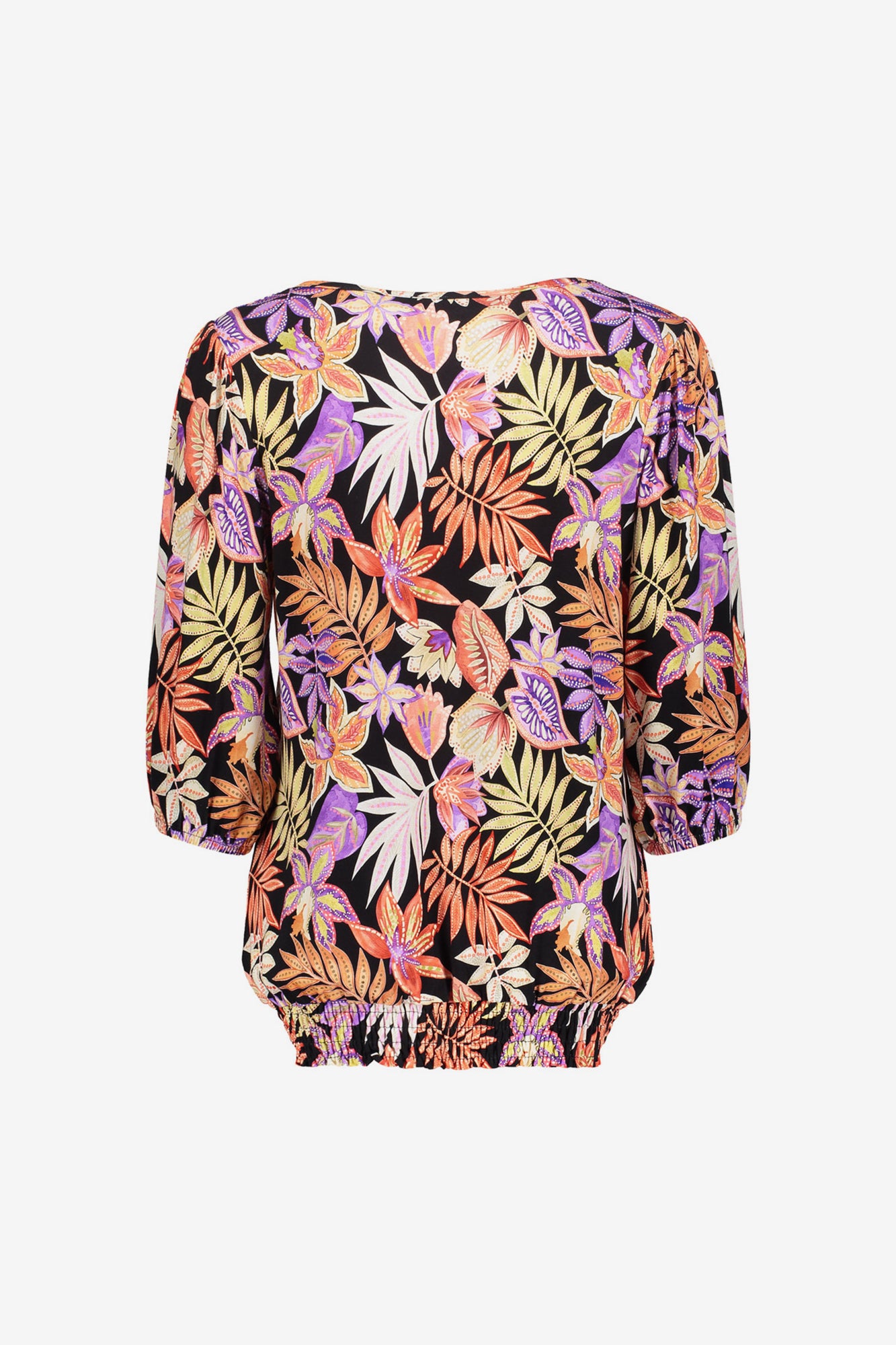 Geisha Fashion dames T-shirt 3/4 mouwen met print