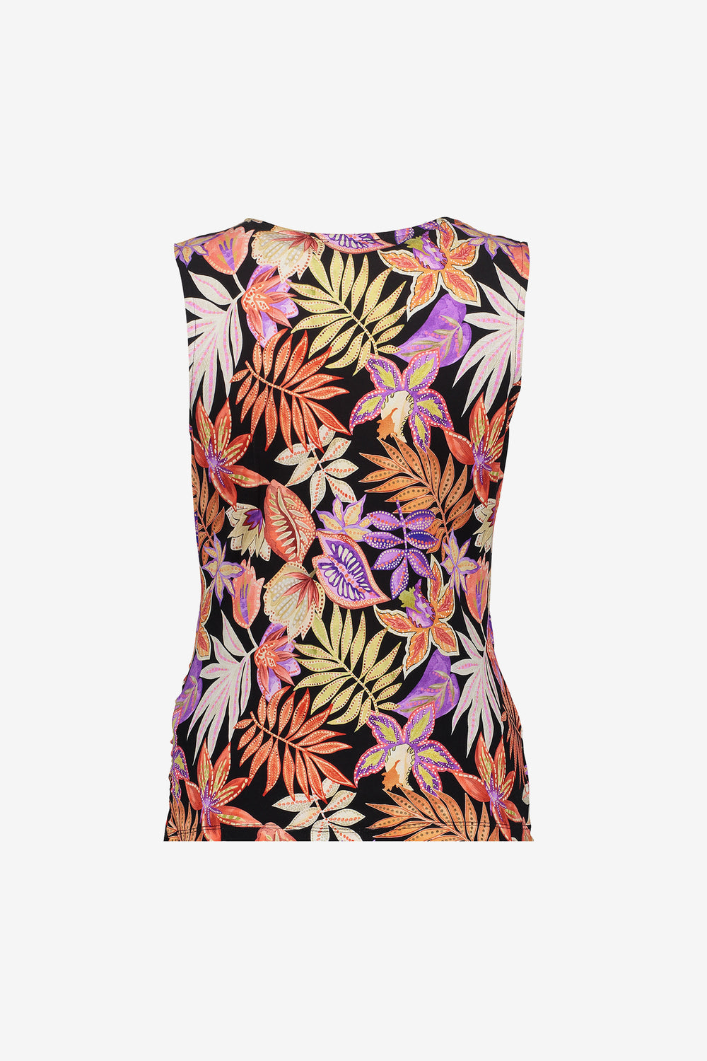 Geisha Fashion dames overslagtop met print
