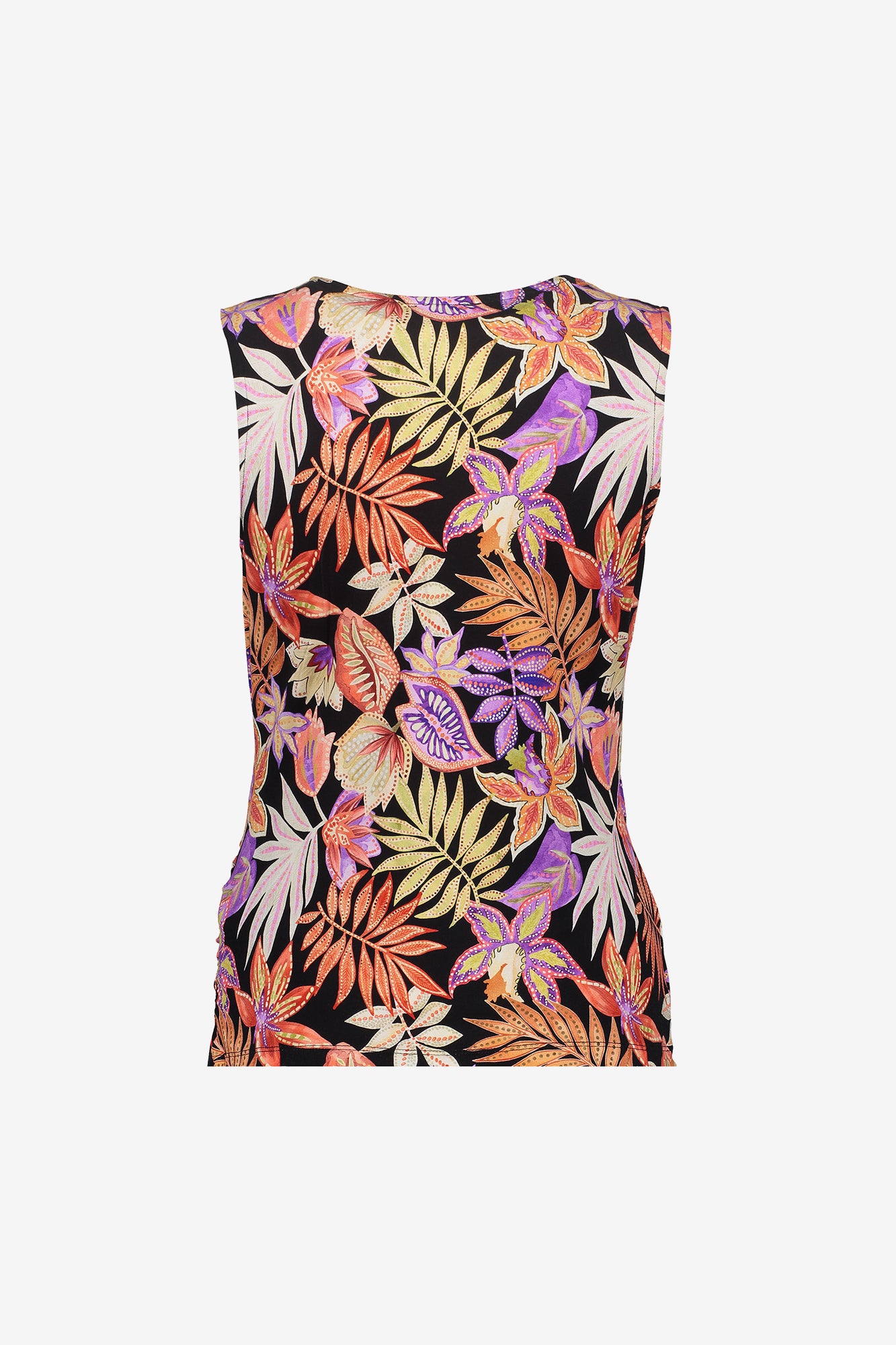 Geisha Fashion dames overslagtop met print