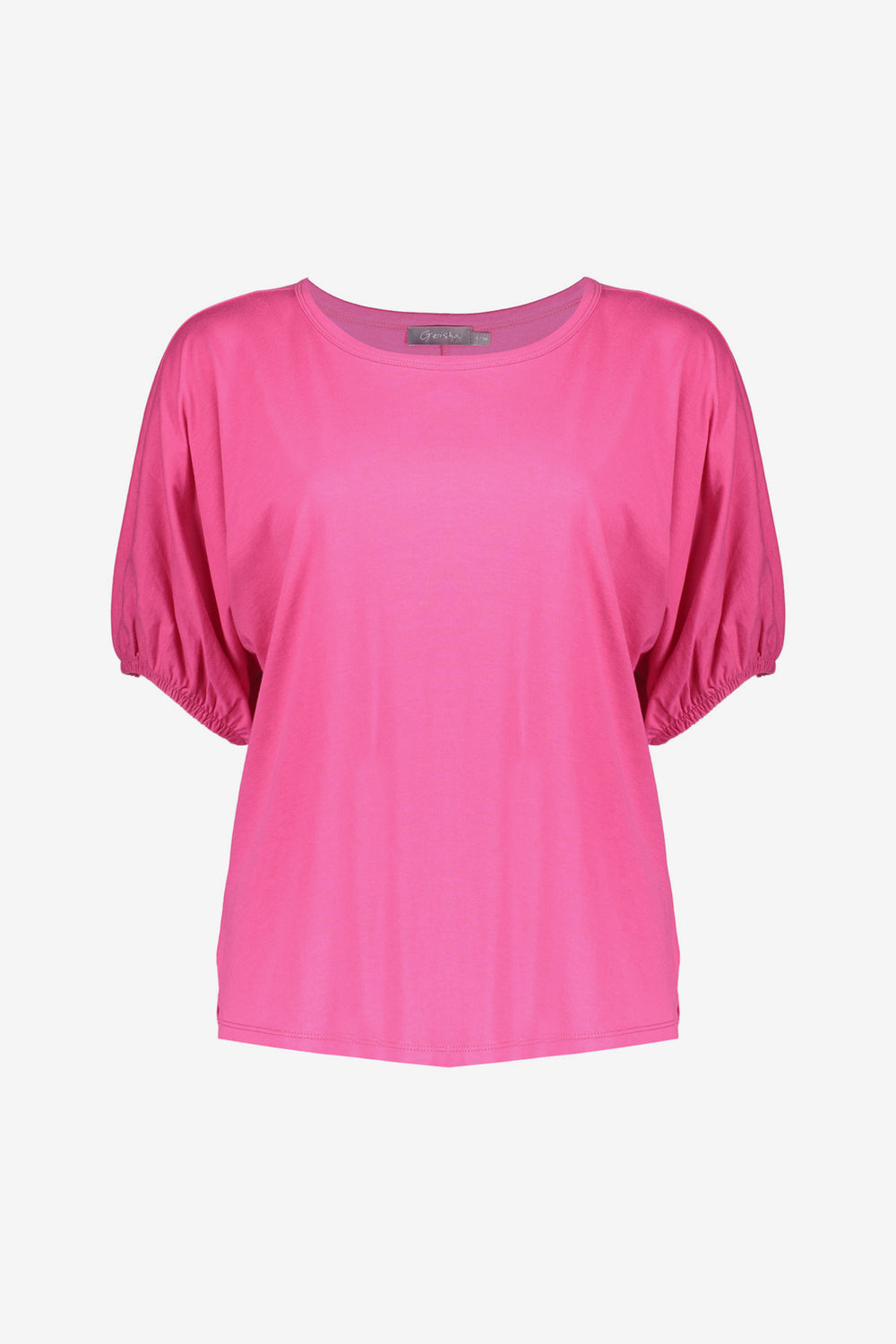 Geisha dames T-shirt met pofmouwen
