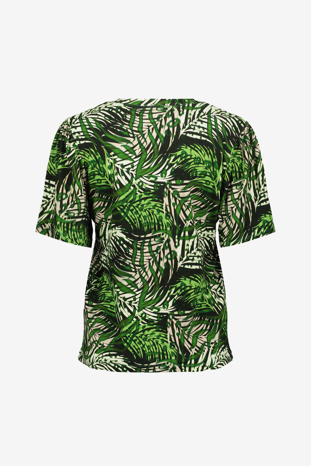 Geisha dames T-shirt met V-hals en print