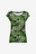Geisha dames T-shirt met ronde hals en print