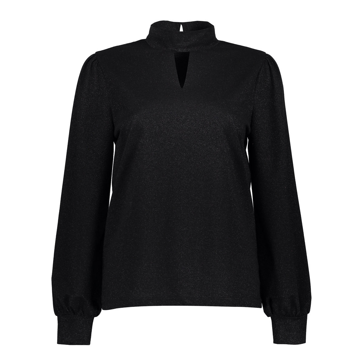 Geisha dames choker top met pofmouwen