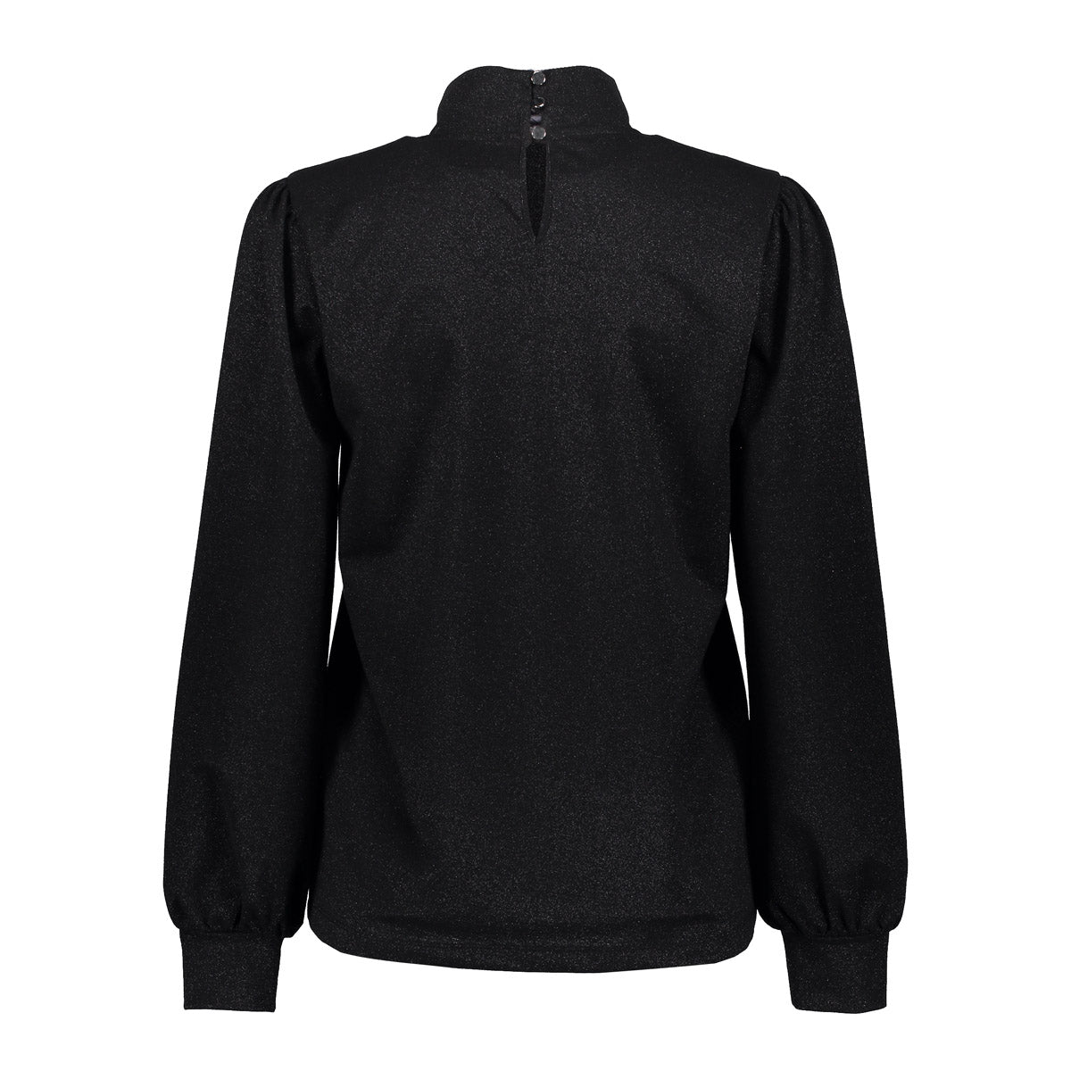 Geisha dames choker top met pofmouwen