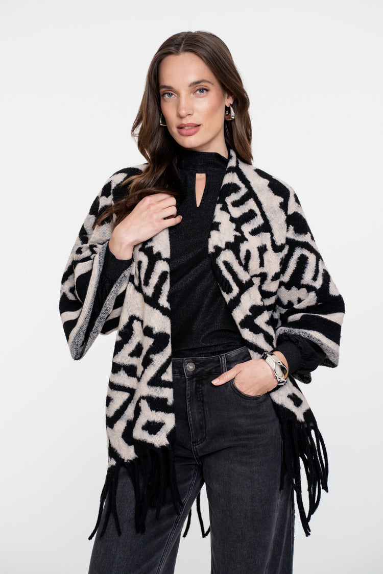 Geisha dames choker top met pofmouwen