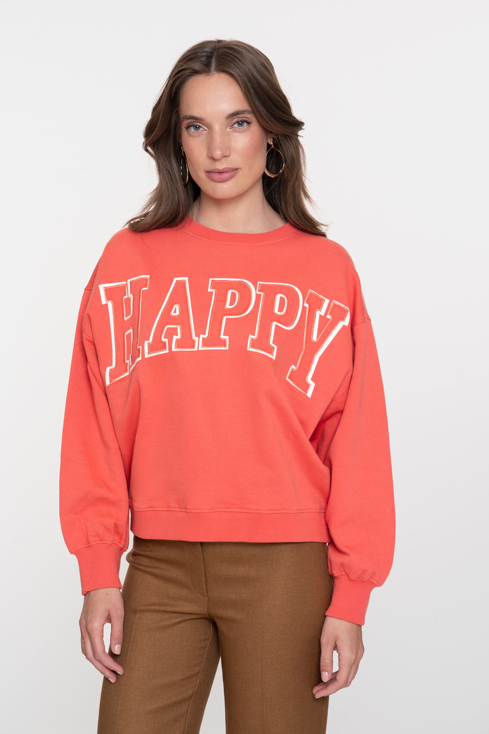 Geisha dames comfy sweater 'Happy'