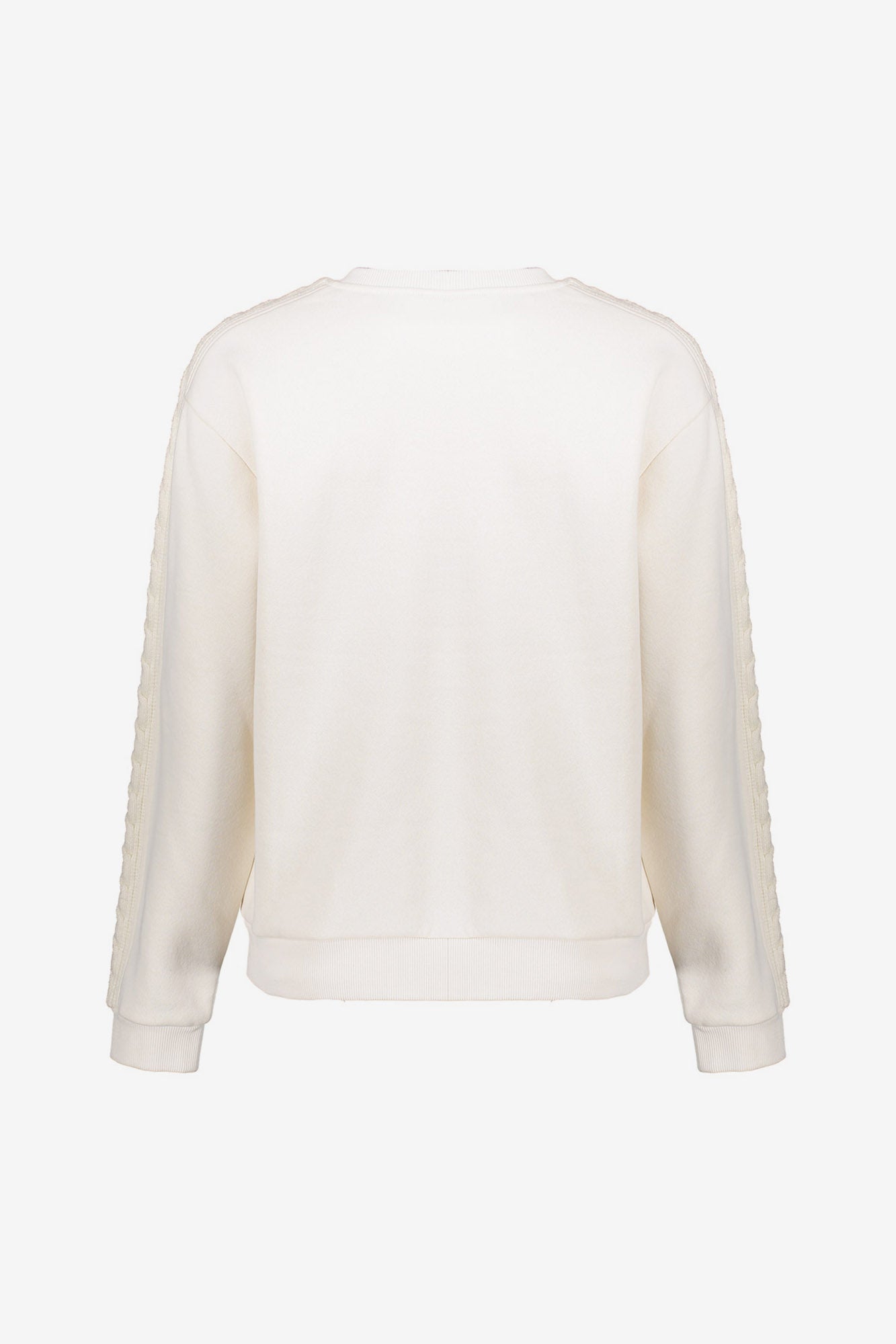 Geisha dames sweater met knitted detail