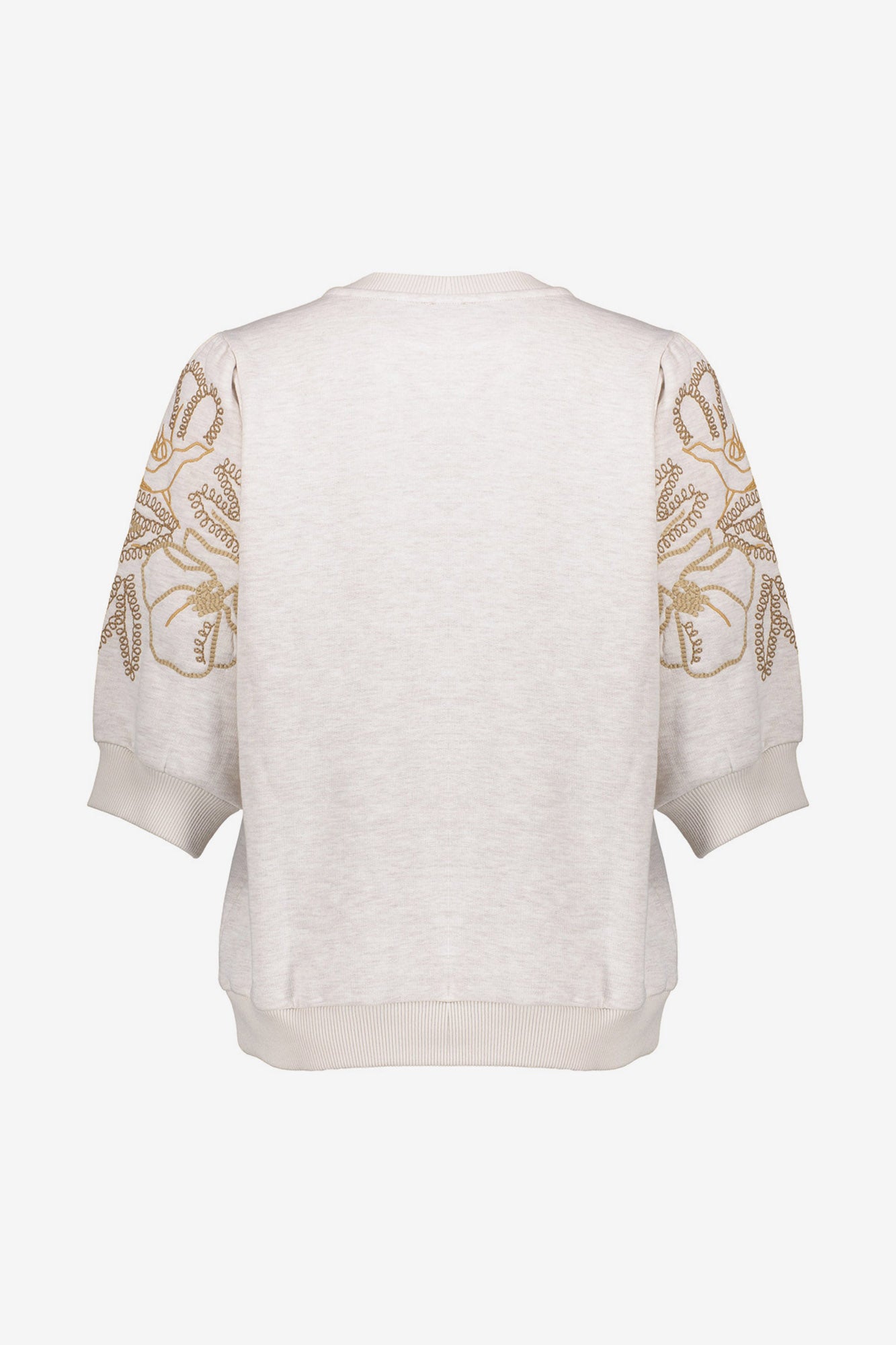 Geisha dames sweater met sierlijke dessin