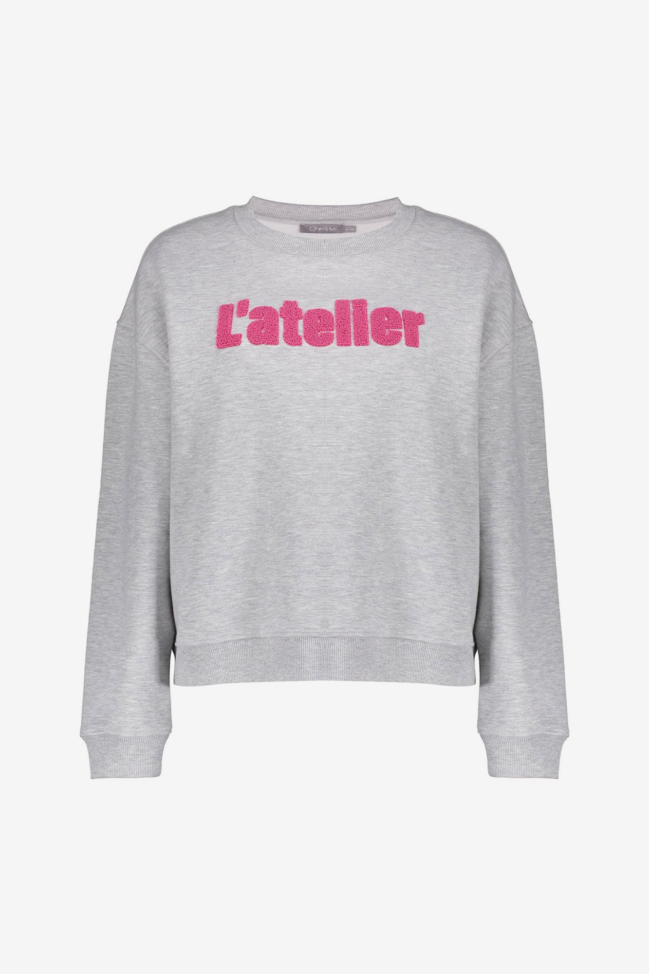 Geisha dames oversized sporty sweater 'L'atelier'