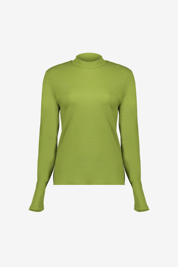 Geisha dames basic rib T-shirt