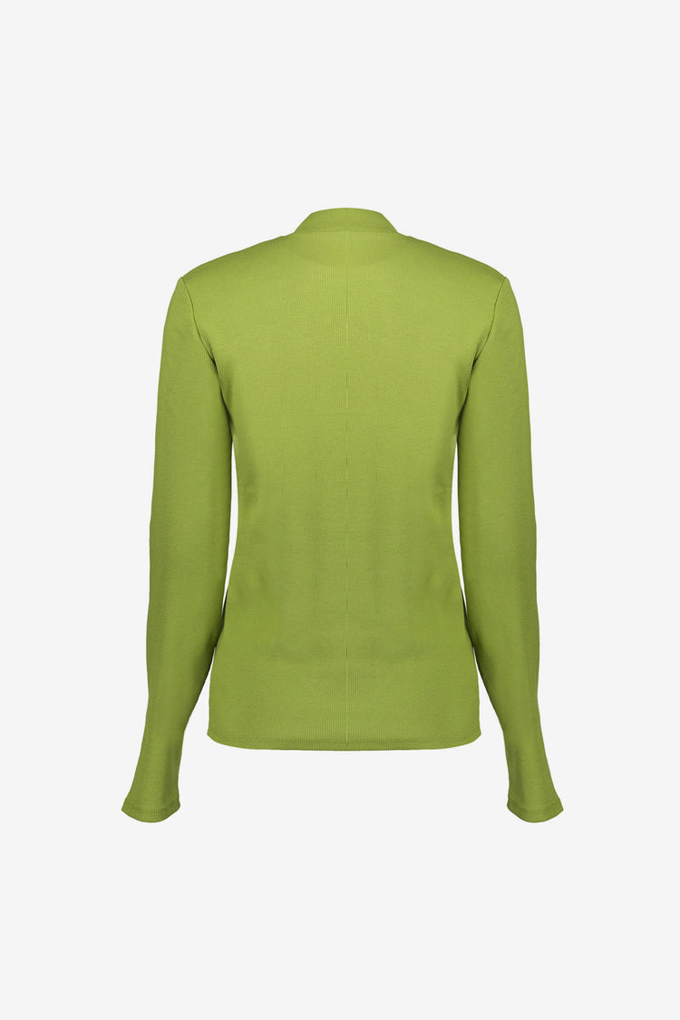 Geisha dames basic rib T-shirt