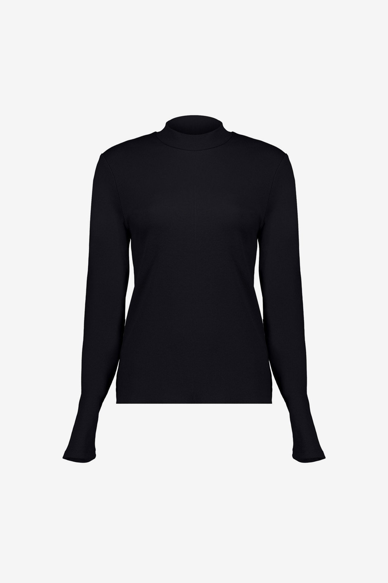 Geisha dames ribgebreide T-shirt van zachte kwaliteit