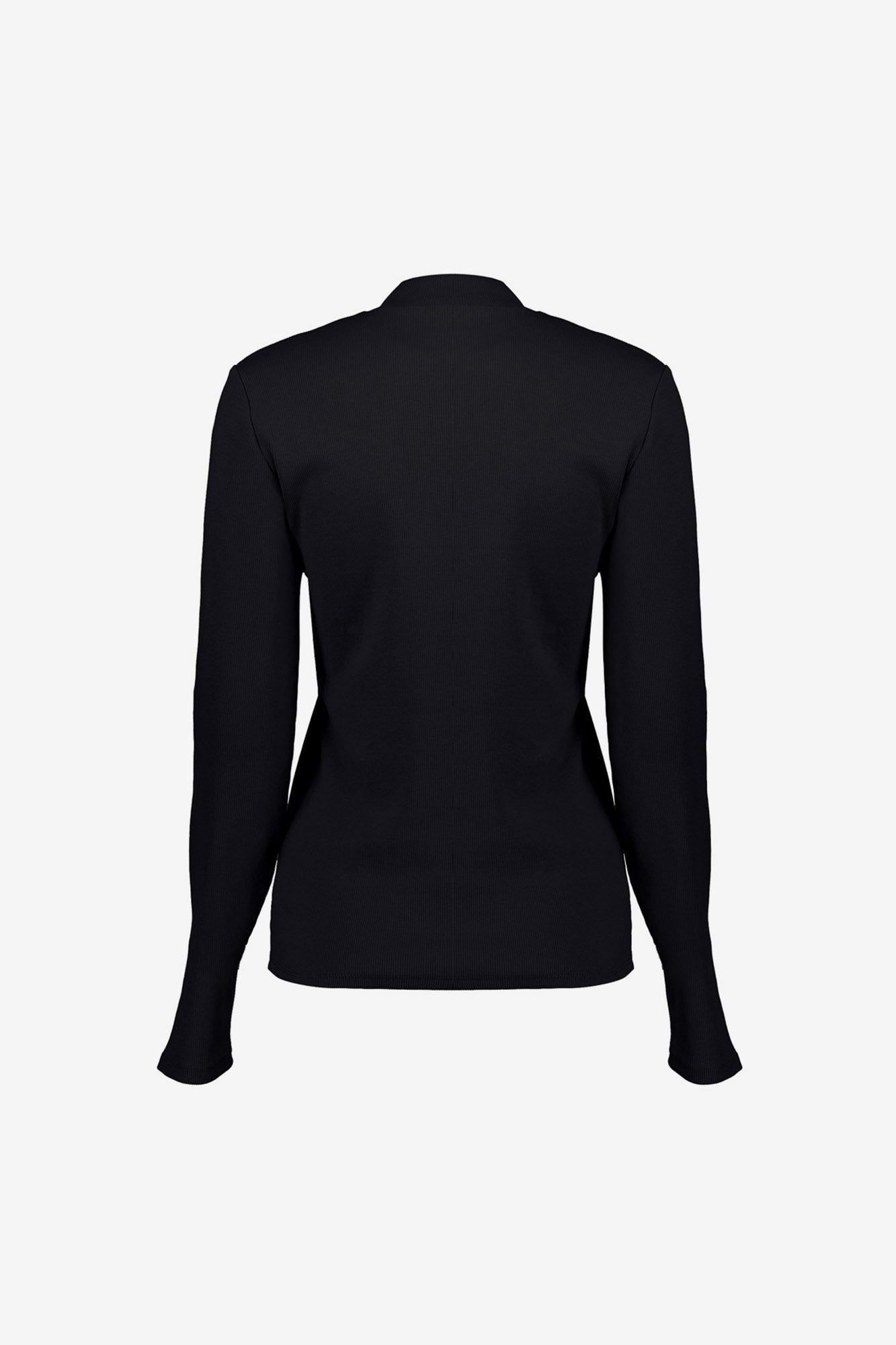 Geisha dames ribgebreide T-shirt van zachte kwaliteit