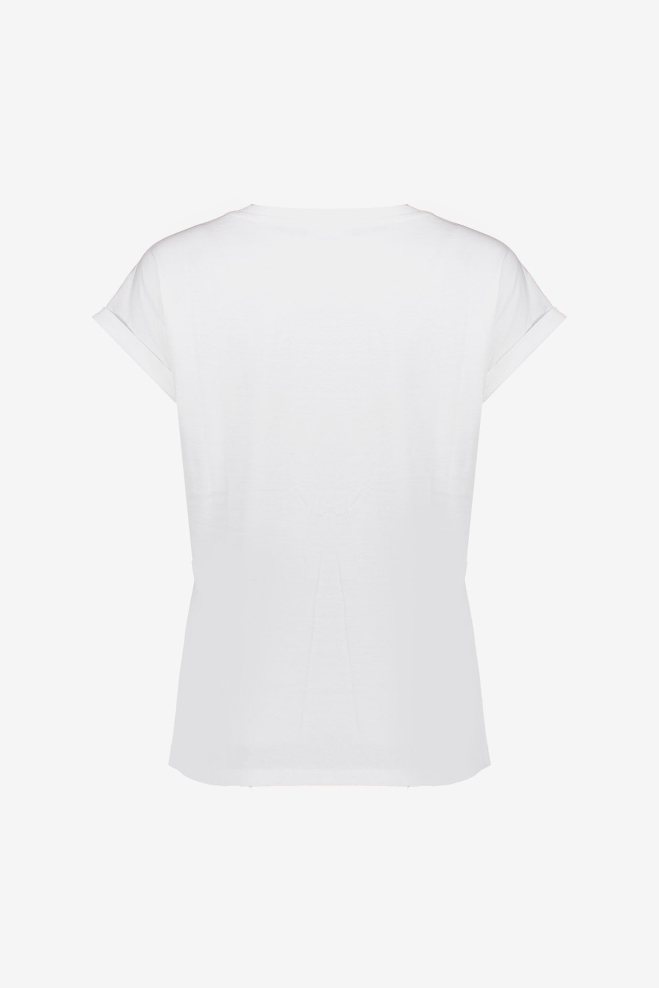 Geisha dames basic T-shirt met embrodery tekst