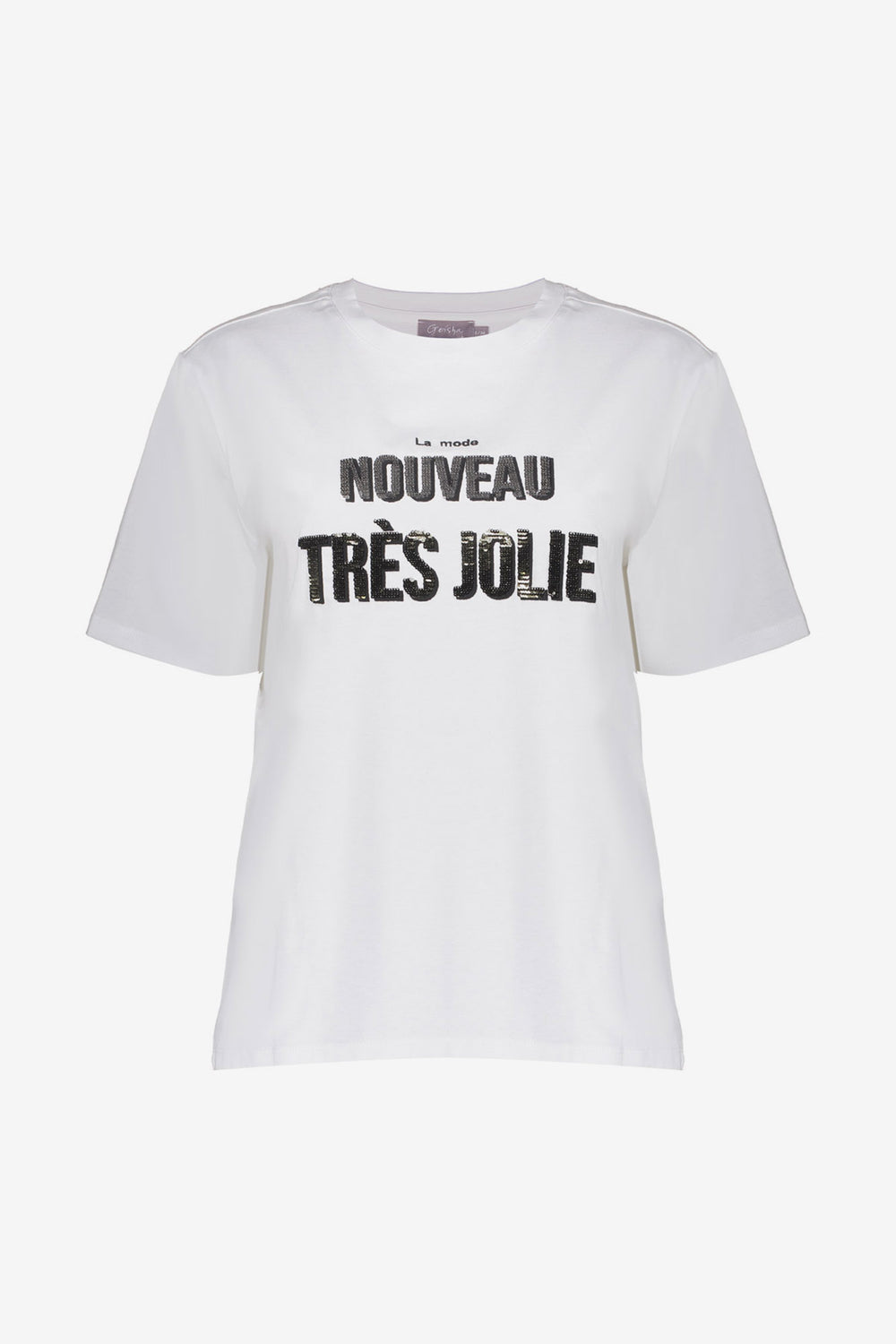 Geisha dames T-shirt 'tres Jolie'