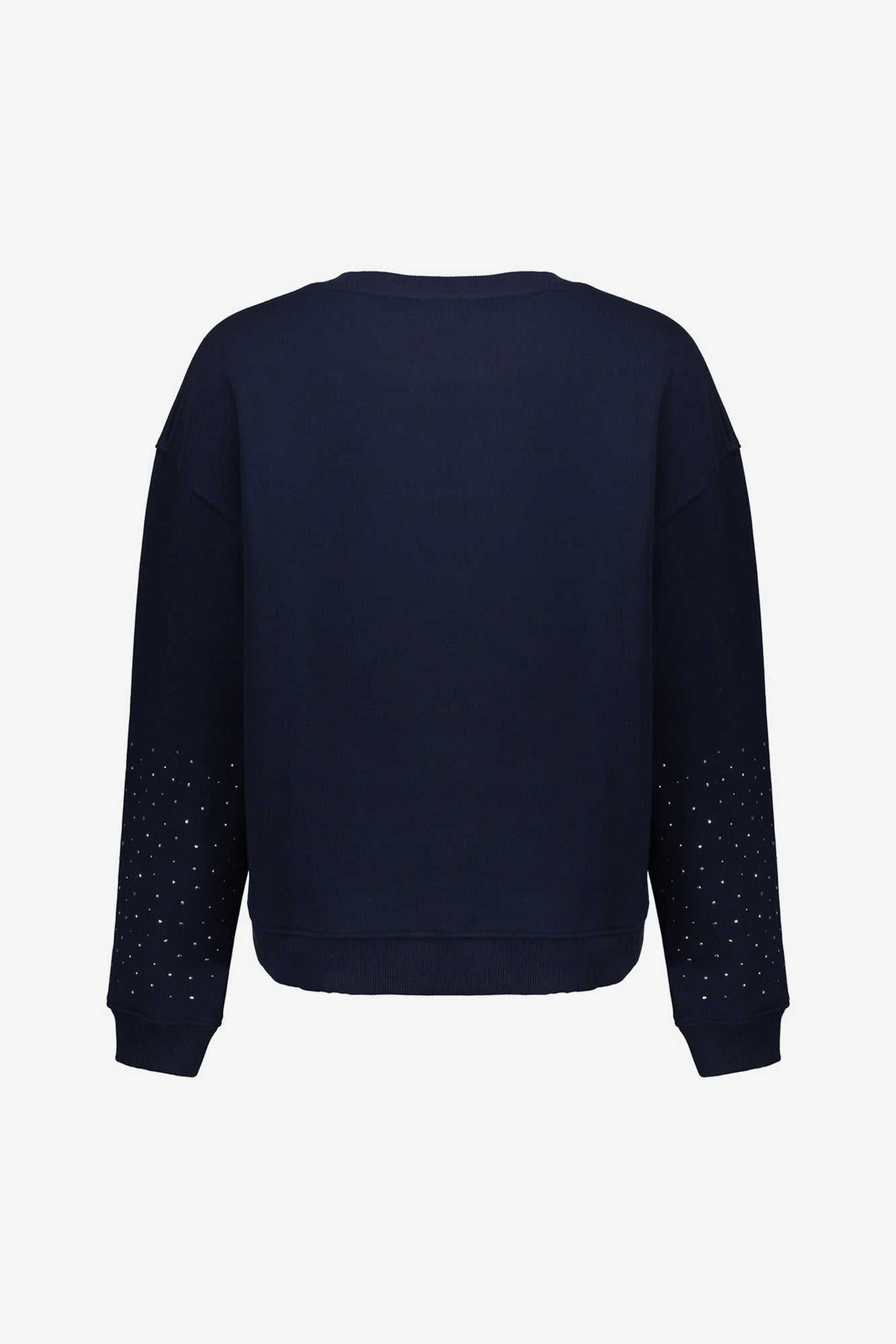 Geisha dames navy rhinstone sweater