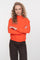 Geisha dames trui met gouden hartjes buttons