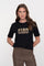 Geisha dames T-shirt 'Ciao' met gouden studs