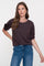 Geisha dames top met lurex hals