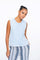 Geisha Fashion dames boxy denim top