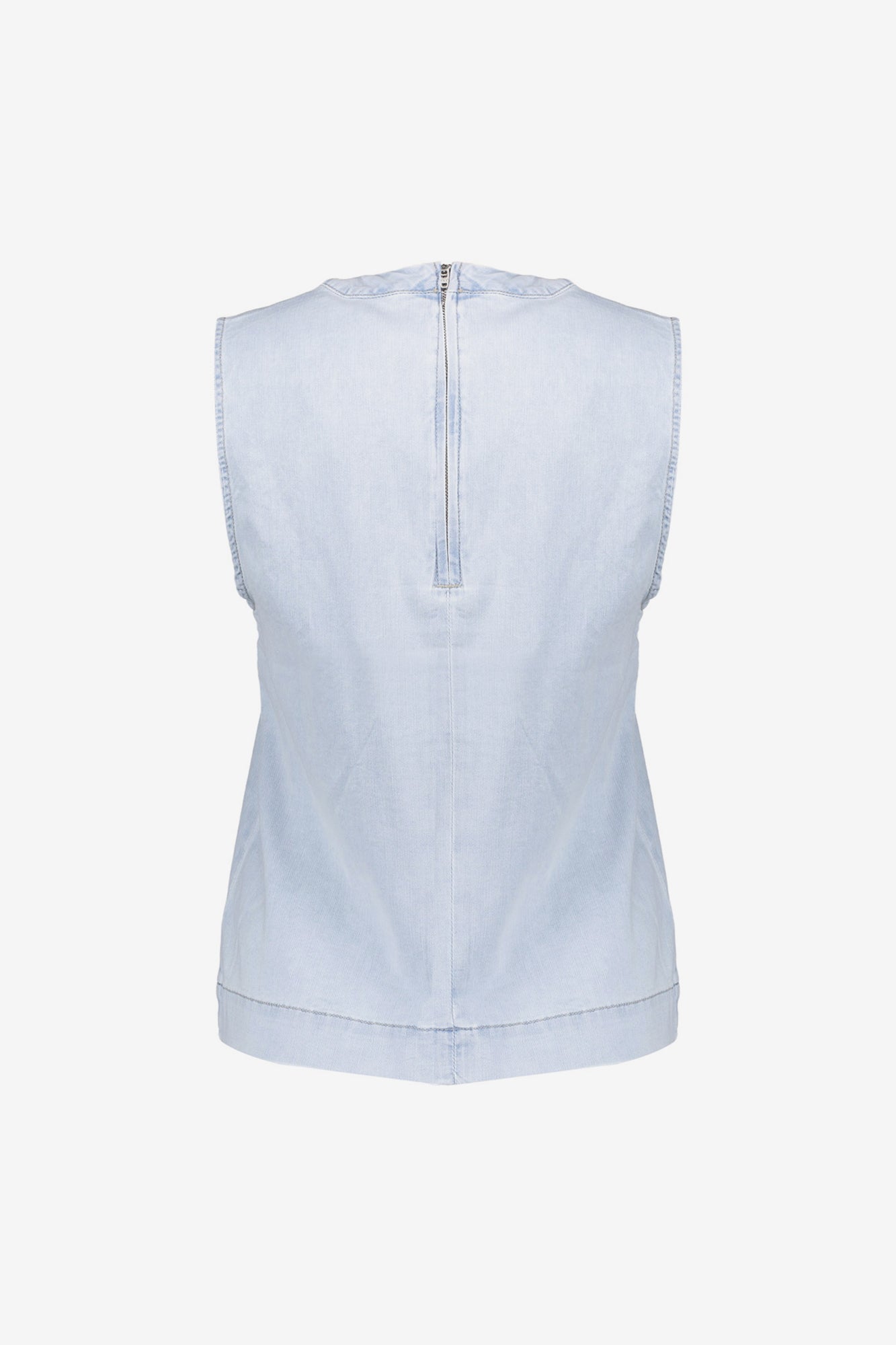 Geisha Fashion dames boxy denim top