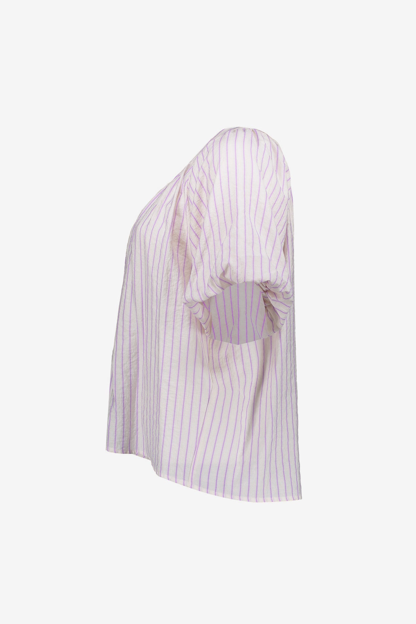 Geisha Fashion dames top gestreept met strikdetail