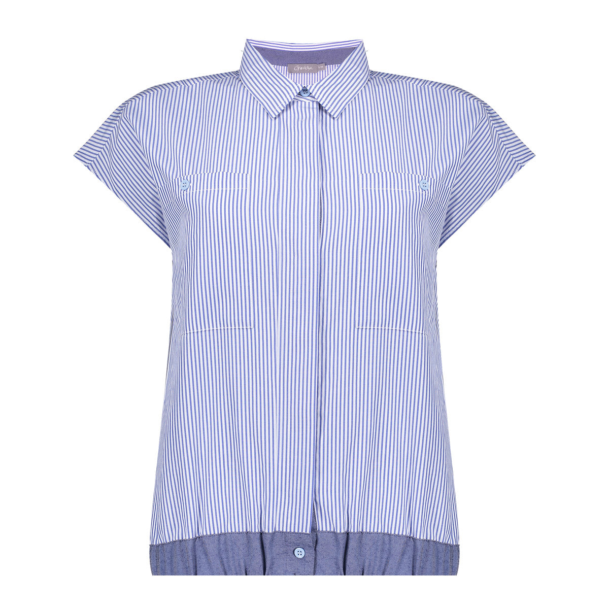 Geisha Fashion damesblouse met strepen