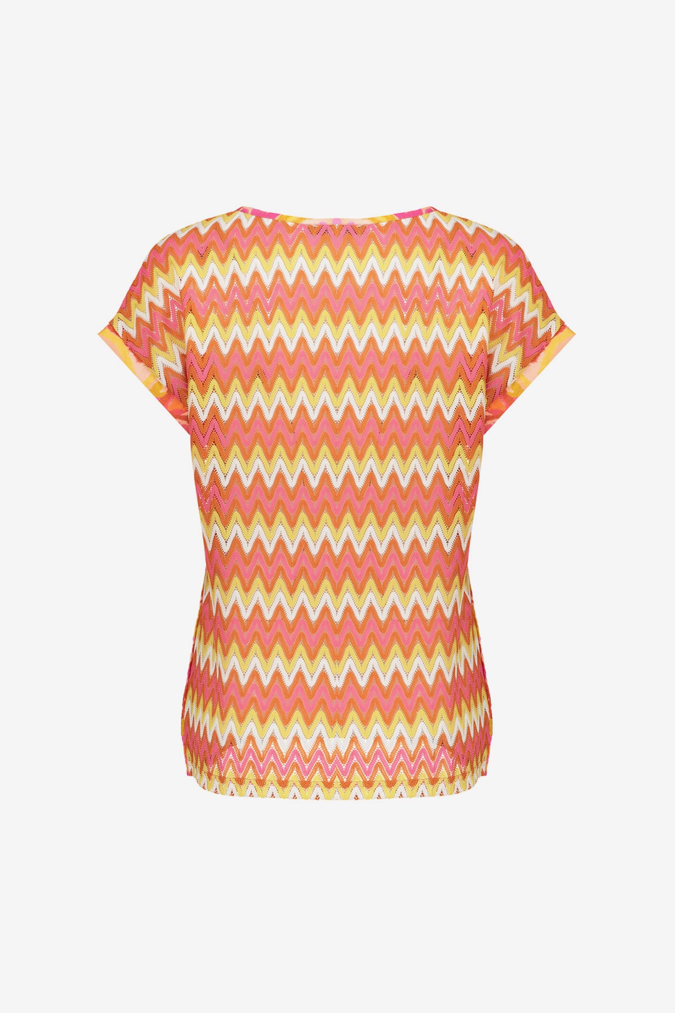 Geisha Fashion dames top met ajourdetails