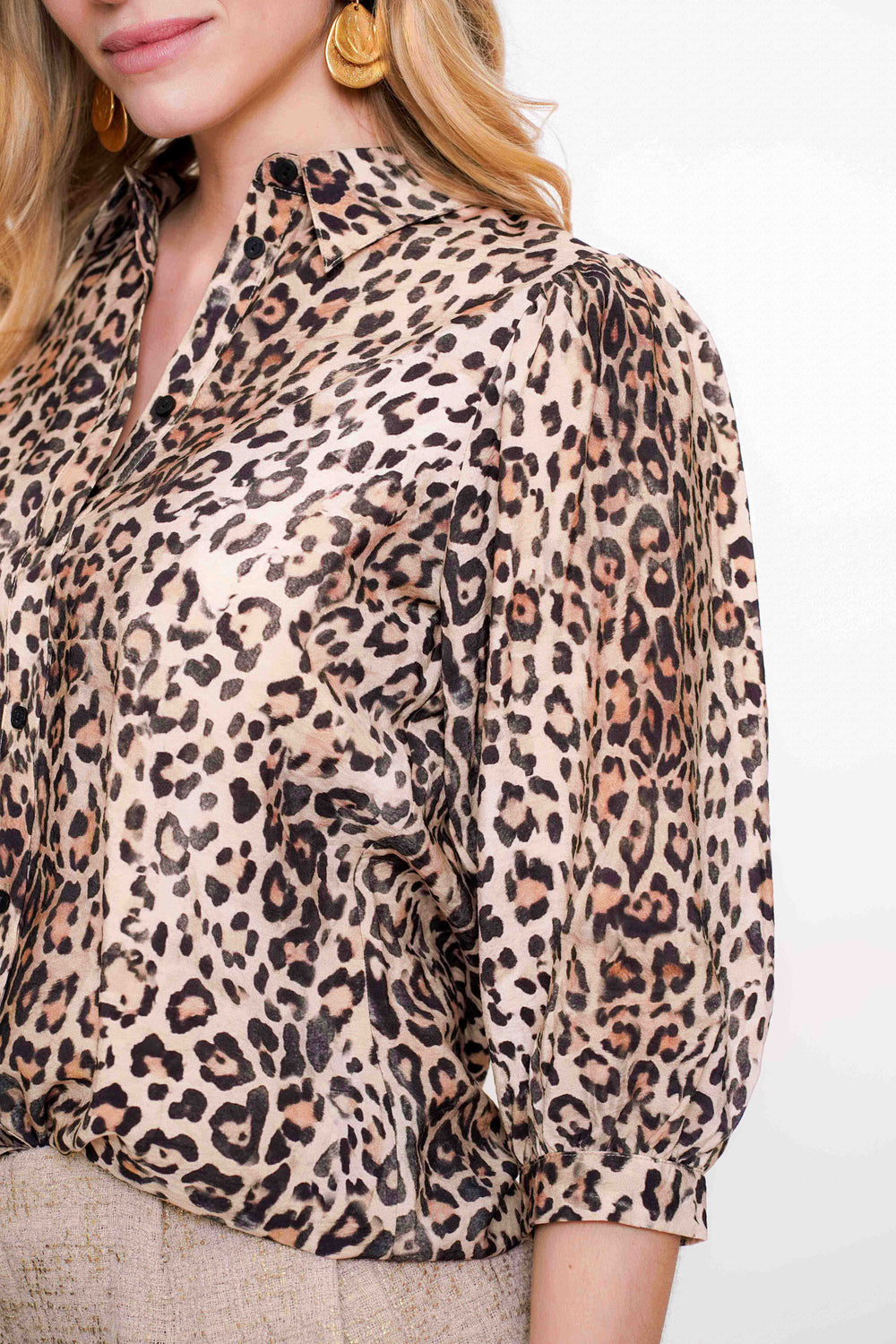 Geisha Fashion dames panterblouse