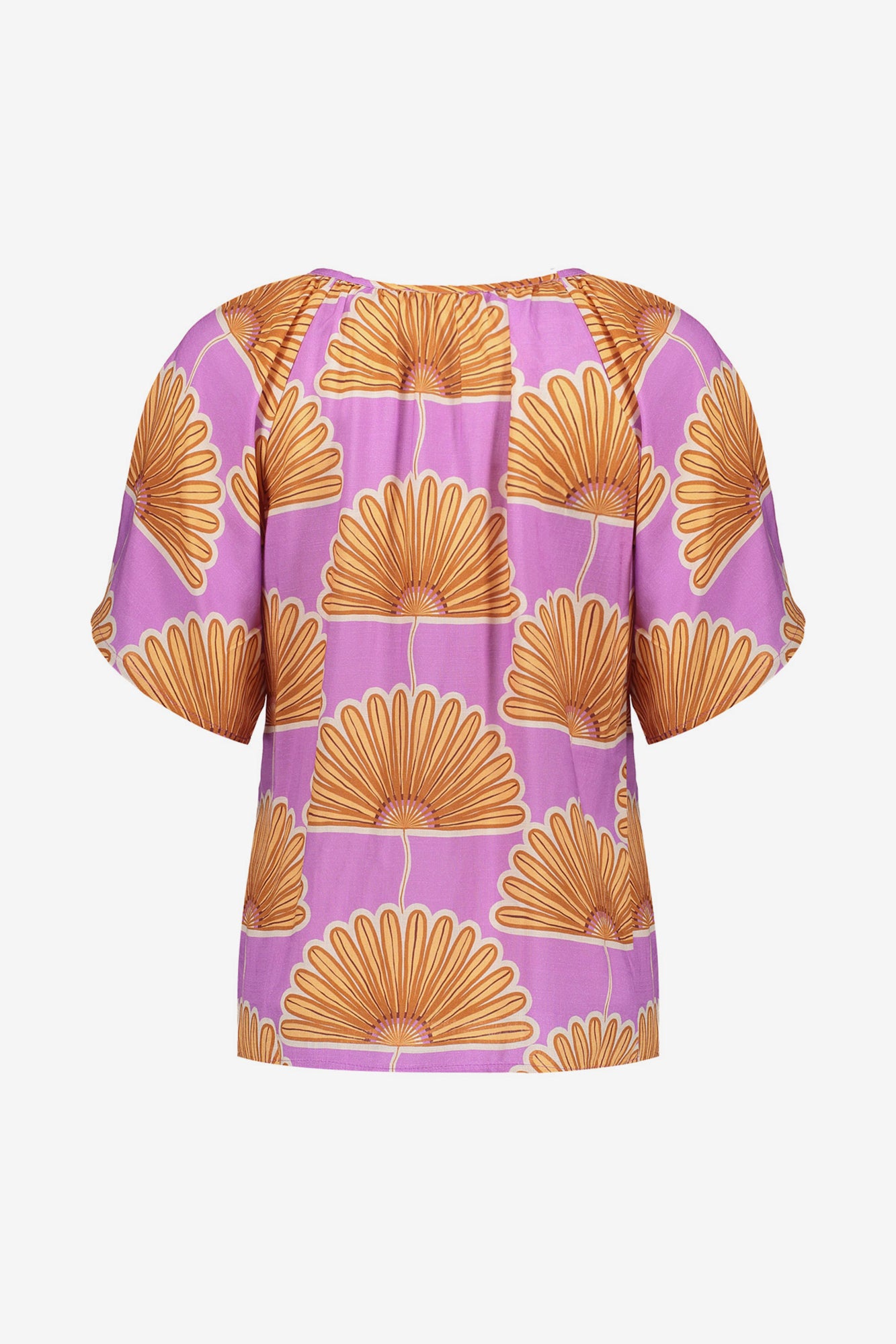 Geisha Fashion dames retro top met print