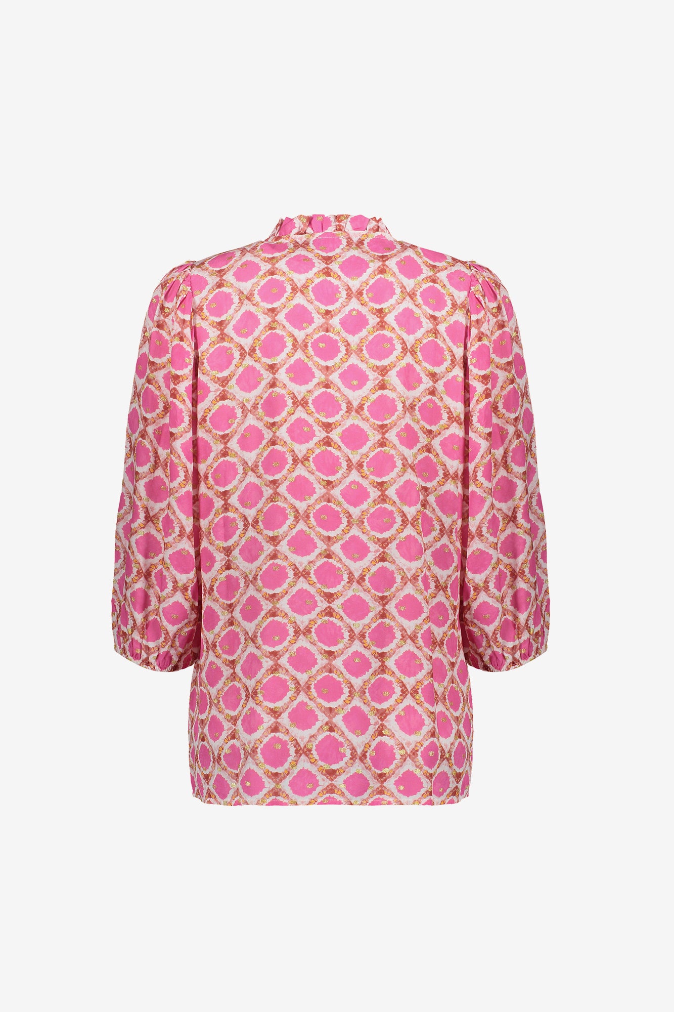 Geisha dames blouse met tilemotief