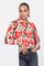 Geisha dames blouse met kleurrijke print