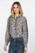 Geisha dames blouse met leopard print
