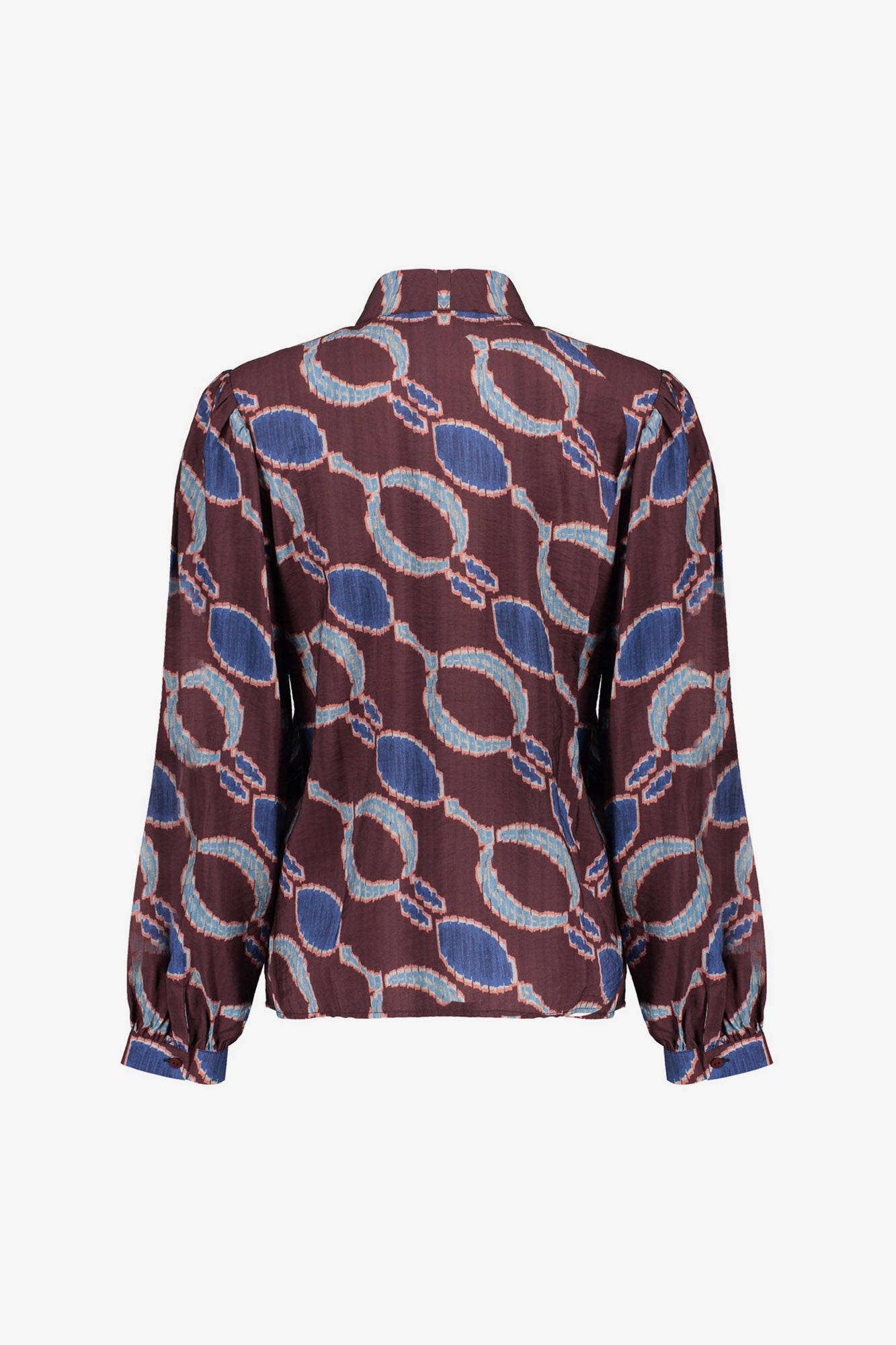 Geisha dames blouse met grafische print