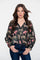 Geisha dames Jaguar print top