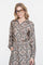 Geisha dames blouse met slangenprint