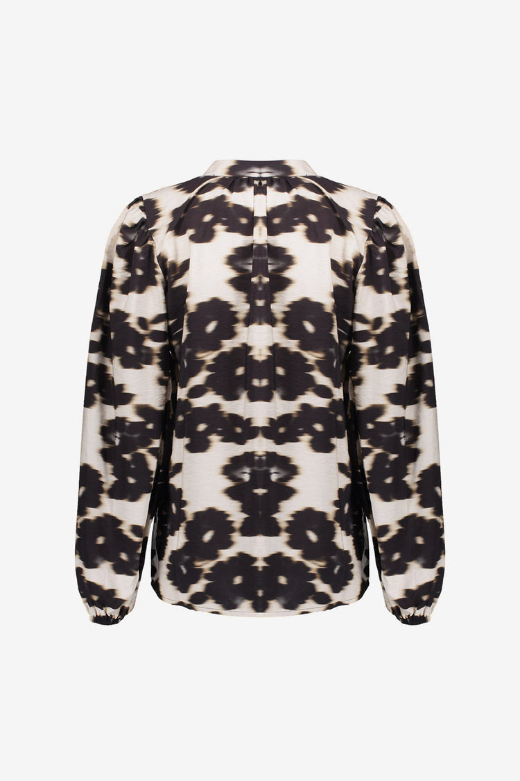 Geisha dames blouse met print bloem