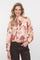 Geisha dames blouse vintage bloemenprint