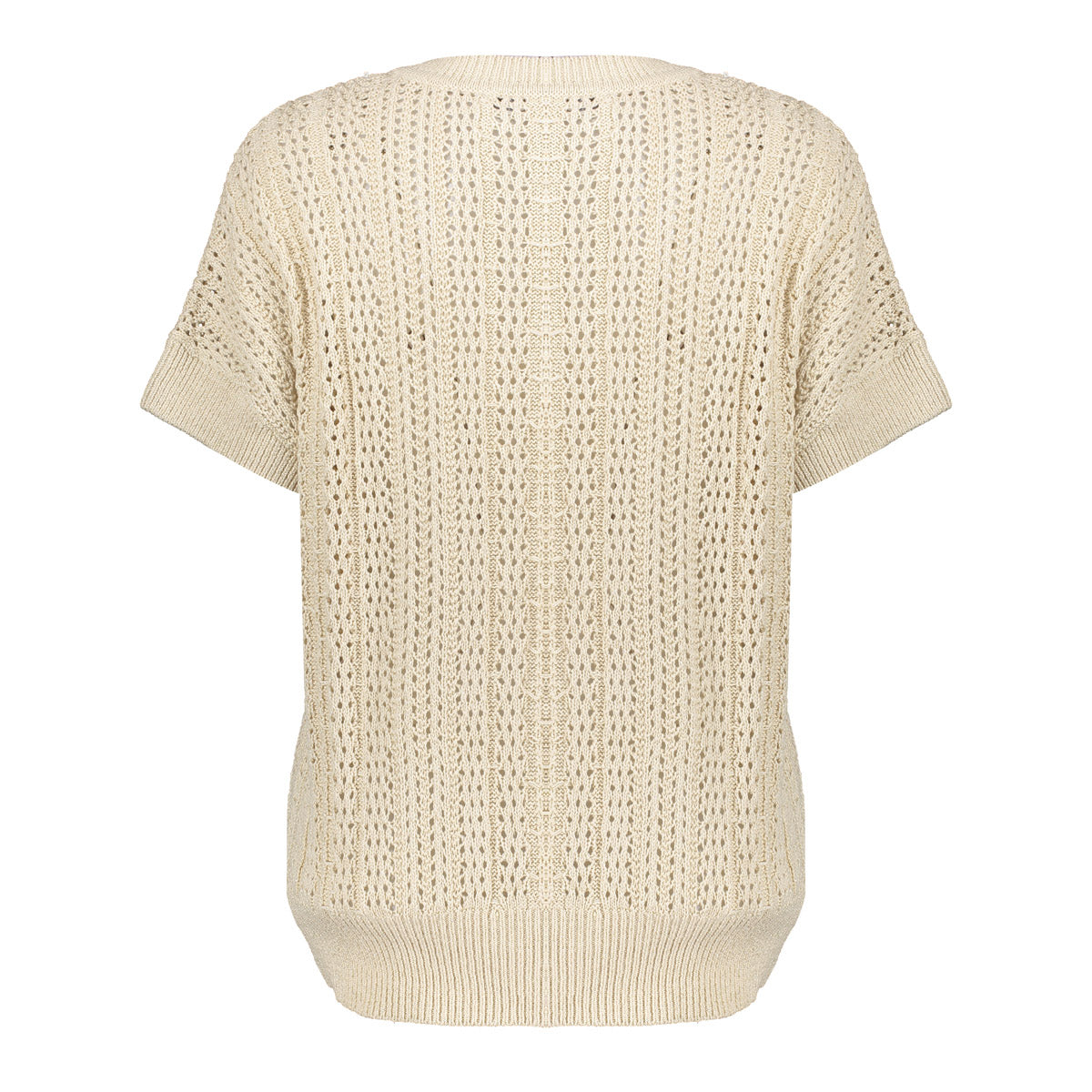 Geisha Fashion dames gebreide spencer met lurex
