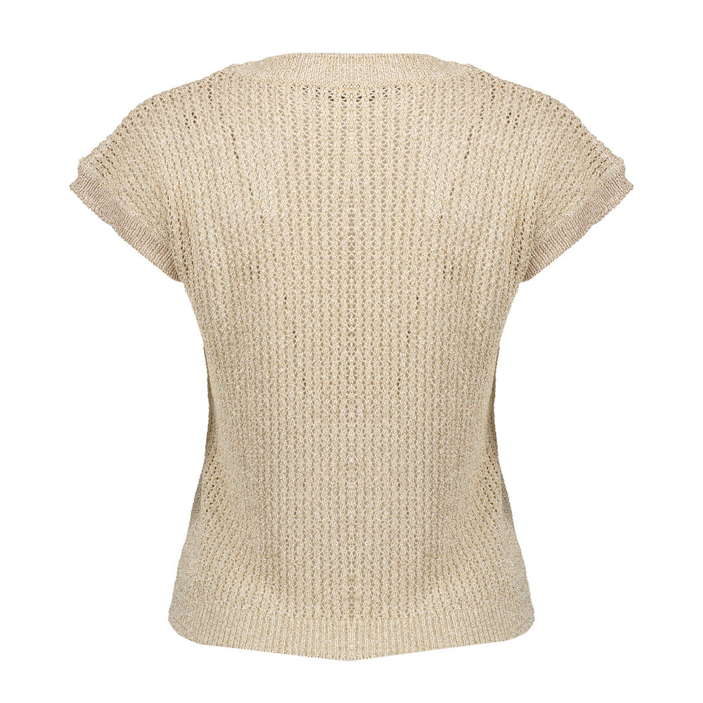 Geisha dames pullover met gouddraad