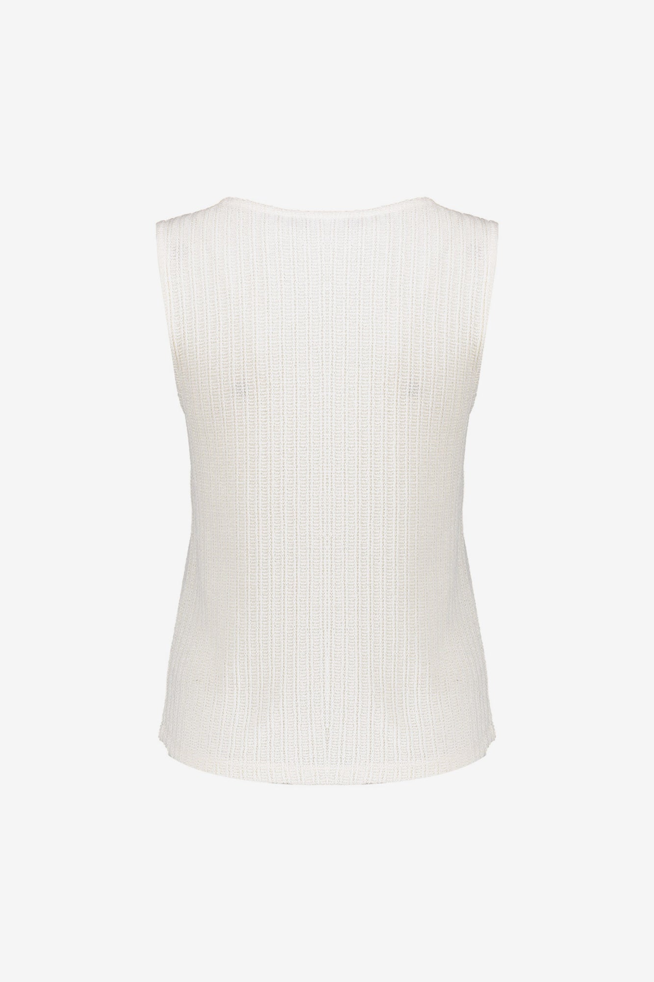Geisha Fashion dames gebreide singlet met knoopjes