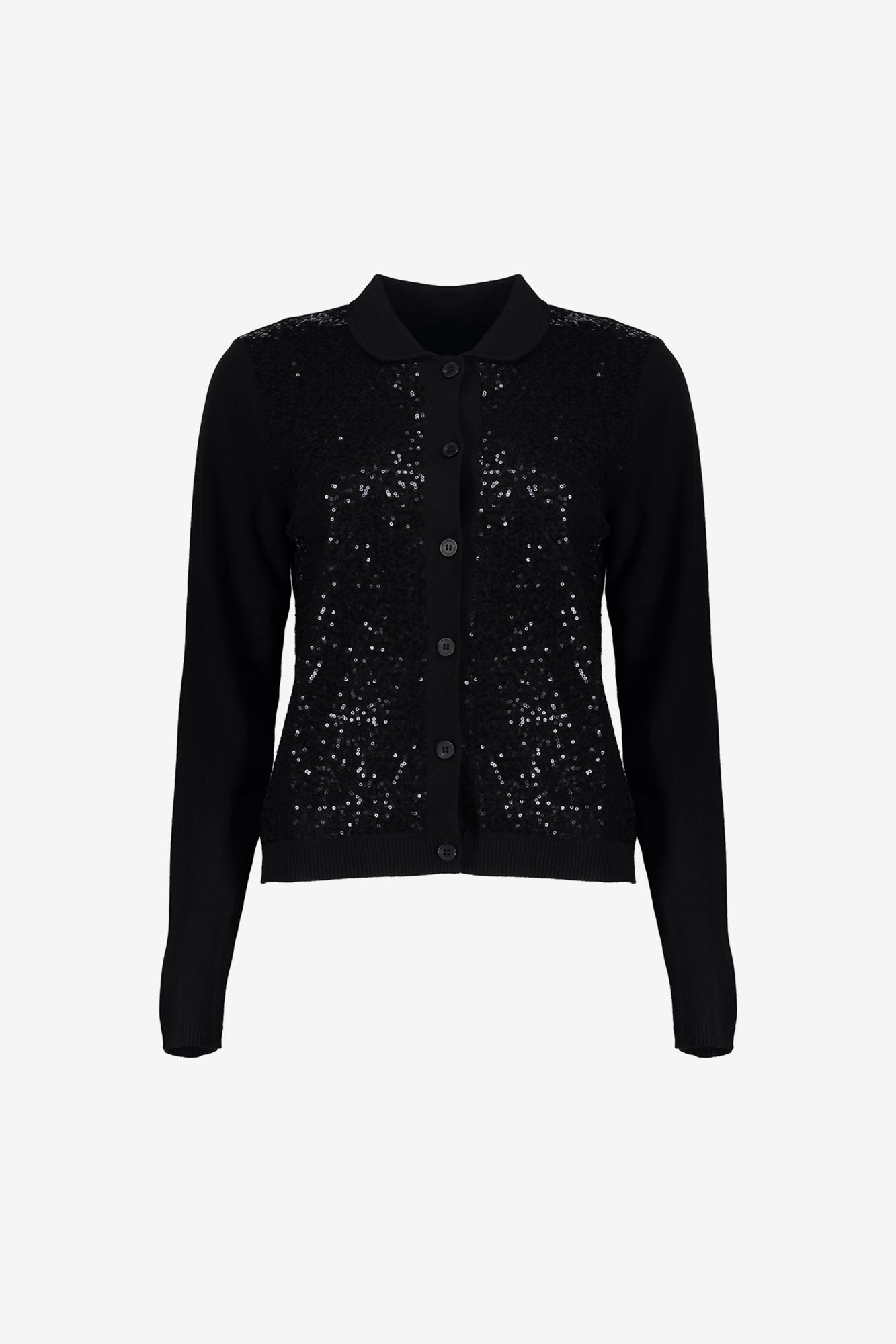 Geisha dames vest met pailletten