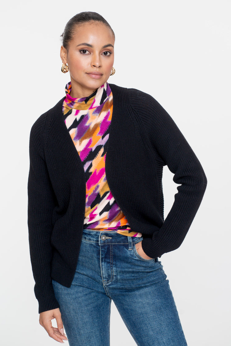 Geisha dames gebreid basic vest