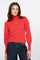 Geisha dames basic trui met pofmouwen