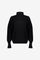 Geisha dames basic trui met pofmouwen