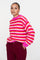 Geisha dames multi color trui met strepen