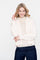 Geisha dames wollen look vest met ritssluiting