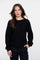 Geisha dames trui met bow-tie en lurex