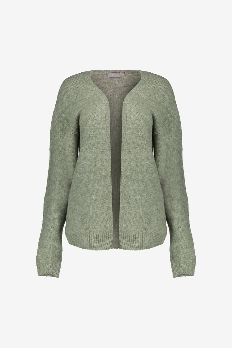 Geisha dames effen gebreid vest