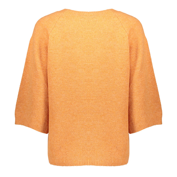 Geisha dames pullover met 3/4 wijde mouwen